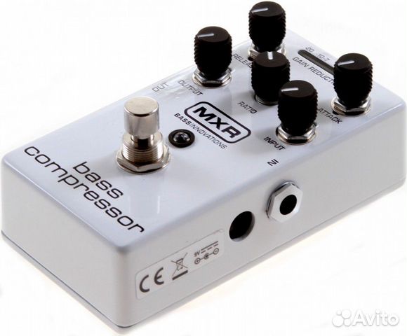Dunlop MXR M87 Basss Compressor эффект компрессор Dunlop MXR M87 Basss Compressor эффект компрессор