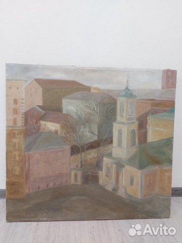 Картина. Московский пейзаж. Кулакова Картина. Московский пейзаж. Кулакова