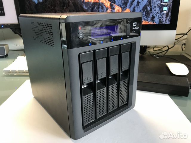 NAS Сервер WD My cloud ex4 с дисками WD50efrx
