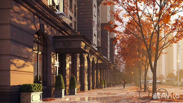 1-к квартира, 46.1 м², 8/21 эт.