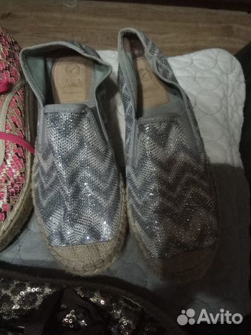 Эспадрильи кеды Испания текстиль кожа