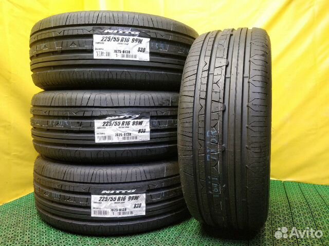Pезина 225/55 R16 летняя Nitto новая