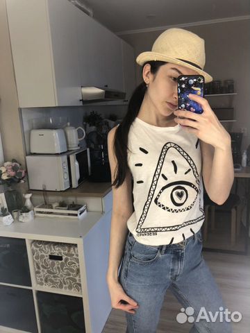 Шляпа соломенная h&m