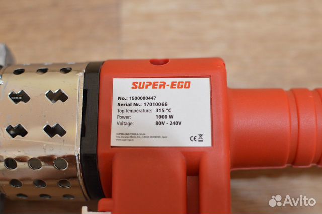 Паяльник для пластиковых труб Super-Ego