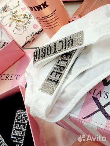 Трусики Victoria’s Secret со стразами Трусики Victoria’s Secret со стразами