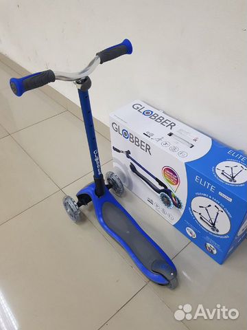 Самокат Globber Elite Prime Blue (новый) Самокат Globber Elite Prime Blue (новый)