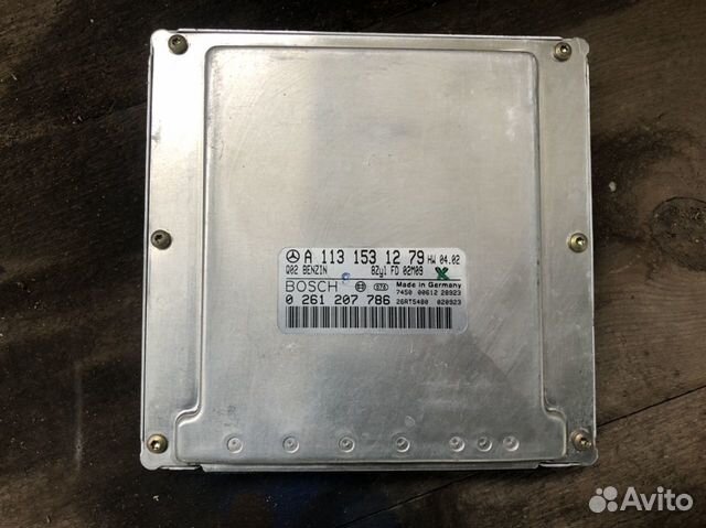 Блок управления двигателем эбу Mercedes W211