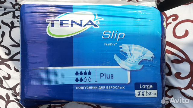 Памперсы для взрослых tena (L)