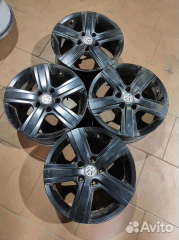 Диски бу литые R16 LU на Volkswagen