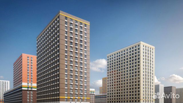 1-к квартира, 35.7 м², 22/25 эт.
