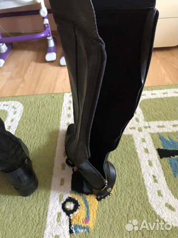 Сапоги 41, кожа