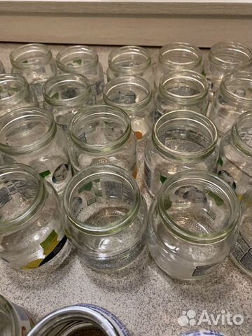 Баночки пустые от детского питания, бесплатно