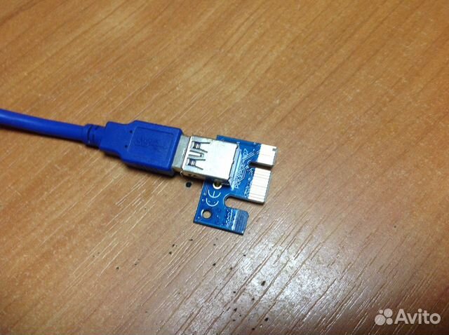 Адаптер-переходник с PCI-e X1 на USB 3.0, OEM
