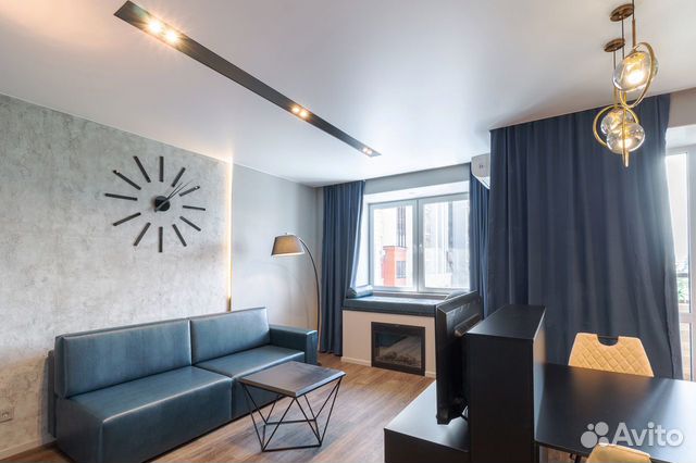 

Квартира-студия, 44 м², 2 кровати