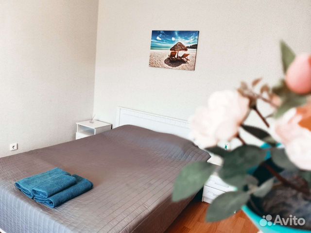 

1-к. квартира, 40 м², 2 кровати