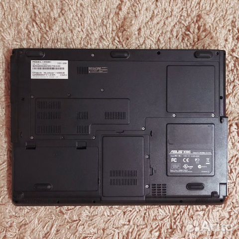 Ноутбук asus X58c
