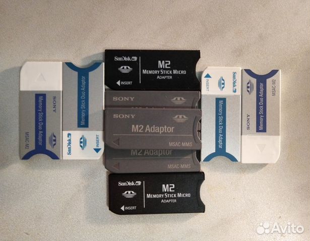 Адаптеры для карт памяти Sony