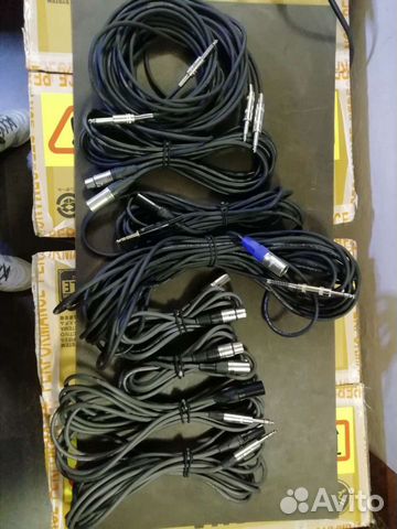 Кабель микрофонный, инструментальный, межблочный
