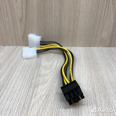 Переходник для доп. питания видеокарты 8pin