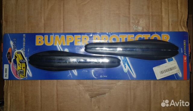 Отбойники дверей, защита бампера, черные новые