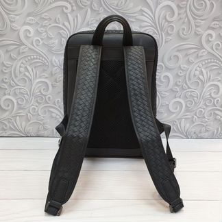 Новый мужской рюкзак Bottega Veneta черный