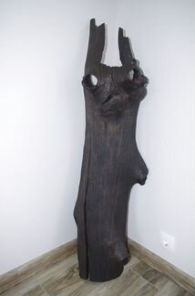 Дубовое панно Дядюшка Ау