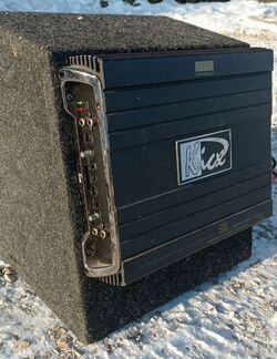 Сабвуфер и усилитель 500W