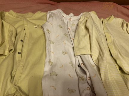 Детские слипы (комбинезоны) Mothercare 3 шт