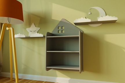 Стеллаж полка для детской