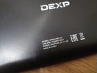 Планшет dexp объявление продам