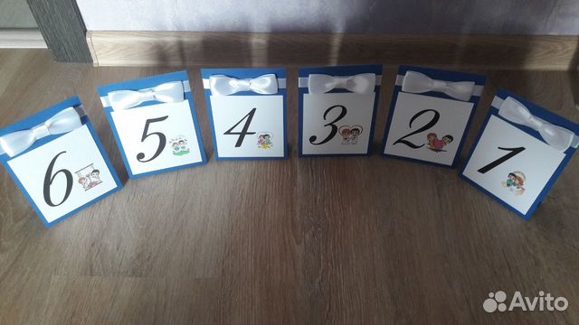 Номера столов