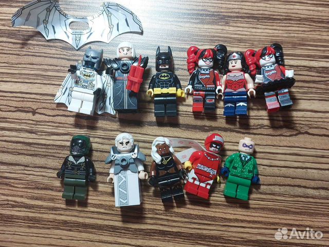 Lego минифигурки super heroes