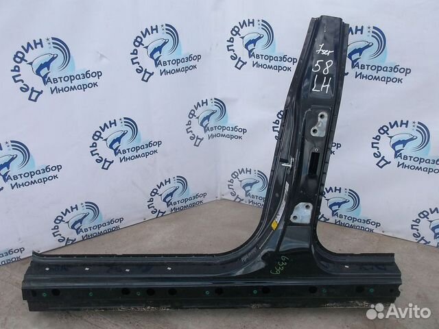 Порог левый со средней стойкой BMW 7 серия E65/E66 2001-2008