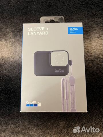 Силиконовый чехол GoPro черный (acsst-001)