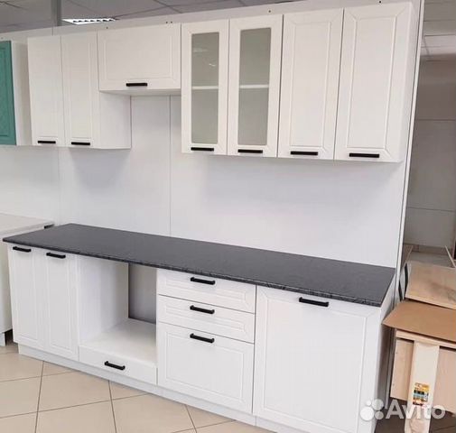 Готовая Кухня альфа мдф 2.4 метра, в наличии