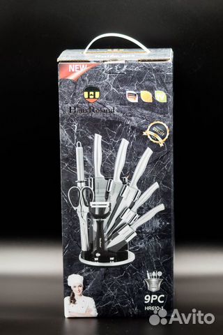 Набор ножей Haus Roland 9 предметов