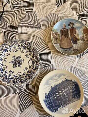 Настенная тарелка декоративная