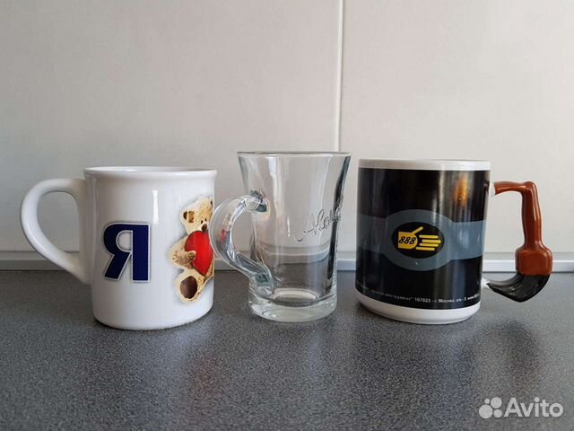 Кружка с оригинальной ручкой