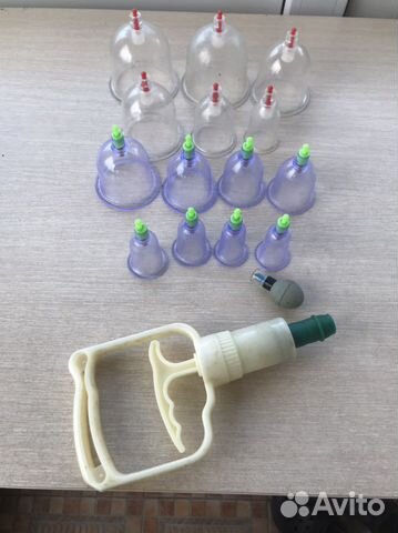 Вакумные массажные банки для хиджамы