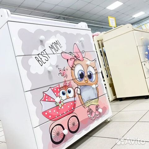 Комод детский с пеленальным столиком