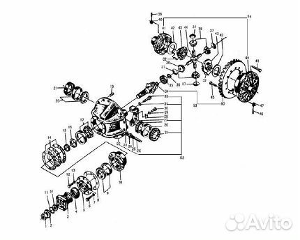 Шайба - 3050900017 (sdlg)