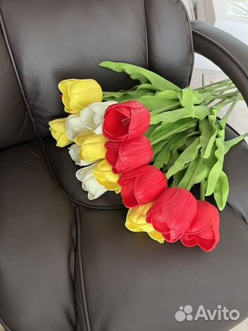 Силиконовые тюльпаны