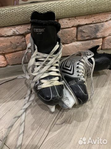 Коньки хоккейные 31 размер ссм