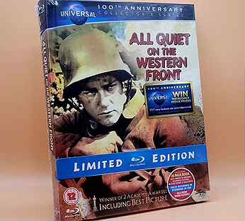 All quiet on the western front Blu-Ray Book UK