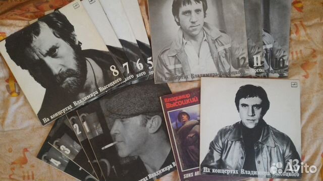 Грампластинки 80-ых годов, отечественные