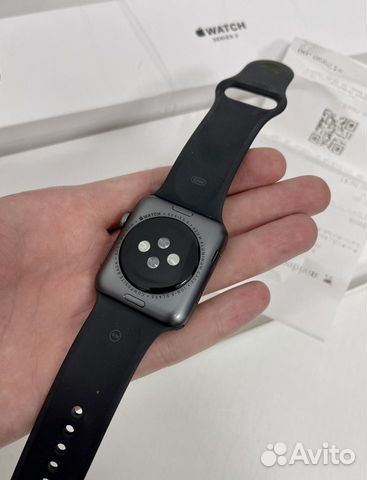 Apple watch 3 42mm (black) акб 100