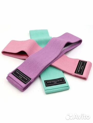 Тканевые фитнес резинки новые shevy shop