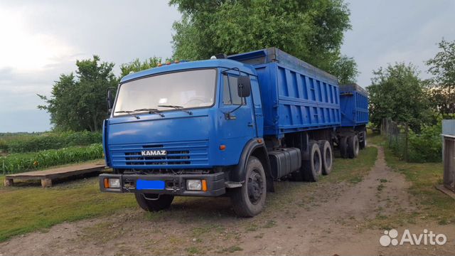 Камаз сельхозник с прицепом