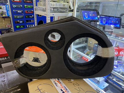 Акустический подиум Лада Приора 20+16+рупор