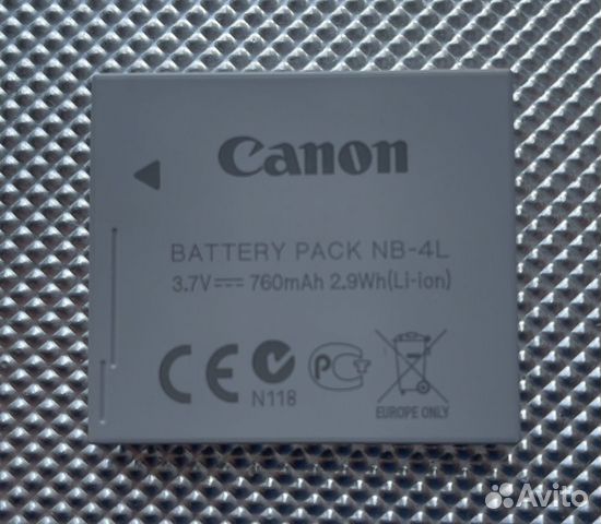 Аккумулятор Canon NB-4L